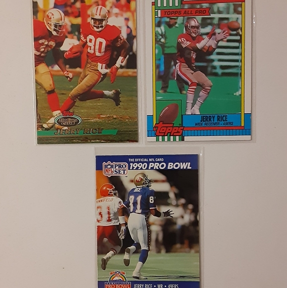 other jerry rice football cards poshmark other jerry rice football